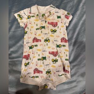 Infant John Deere romper-3/6M